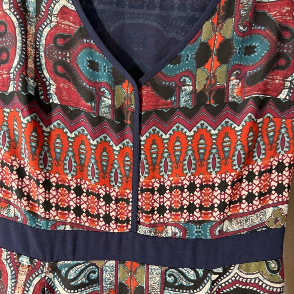 Anthropologie Chloe Oliver Patchwork Maxi Dress - Picture 6 of 14